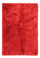 Hög luggmatta - 200 x 140 cm - röd