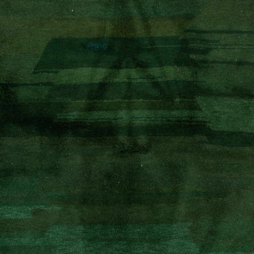 Gabbeh-matta - Indus kvadrat  - 205 x 196 cm - grön