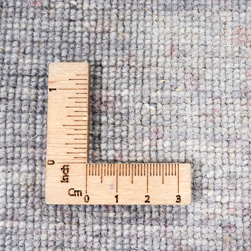 Gabbeh matta - Loribaft Softy kvadrat  - 250 x 250 cm - grått