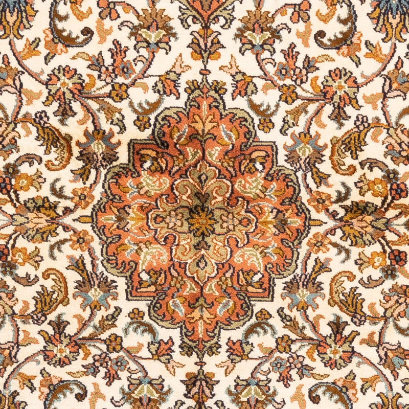 Sidenmatta - Kashmir Silk - 149 x 95 cm - beige