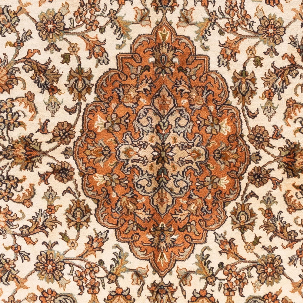 Sidenmatta - Kashmir Silk - 168 x 95 cm - beige