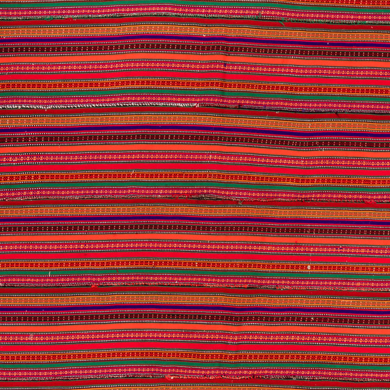 Kelim-matta - gammal kvadrat  - 240 x 238 cm - röd
