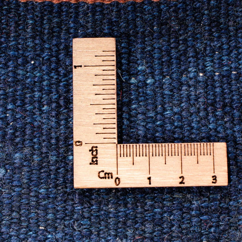 Kelim-matta - gammal - 200 x 140 cm - flerfärgad