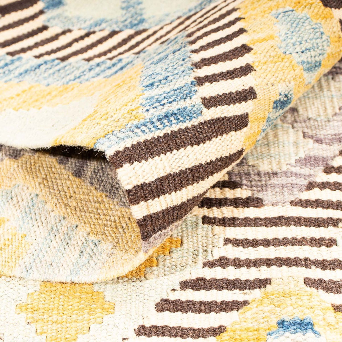 Kelim Carpet - Splash - 175 x 125 cm - flerfärgad