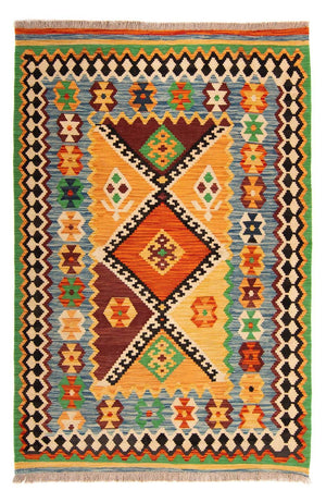 Kelim Carpet - Splash - 178 x 127 cm - flerfärgad