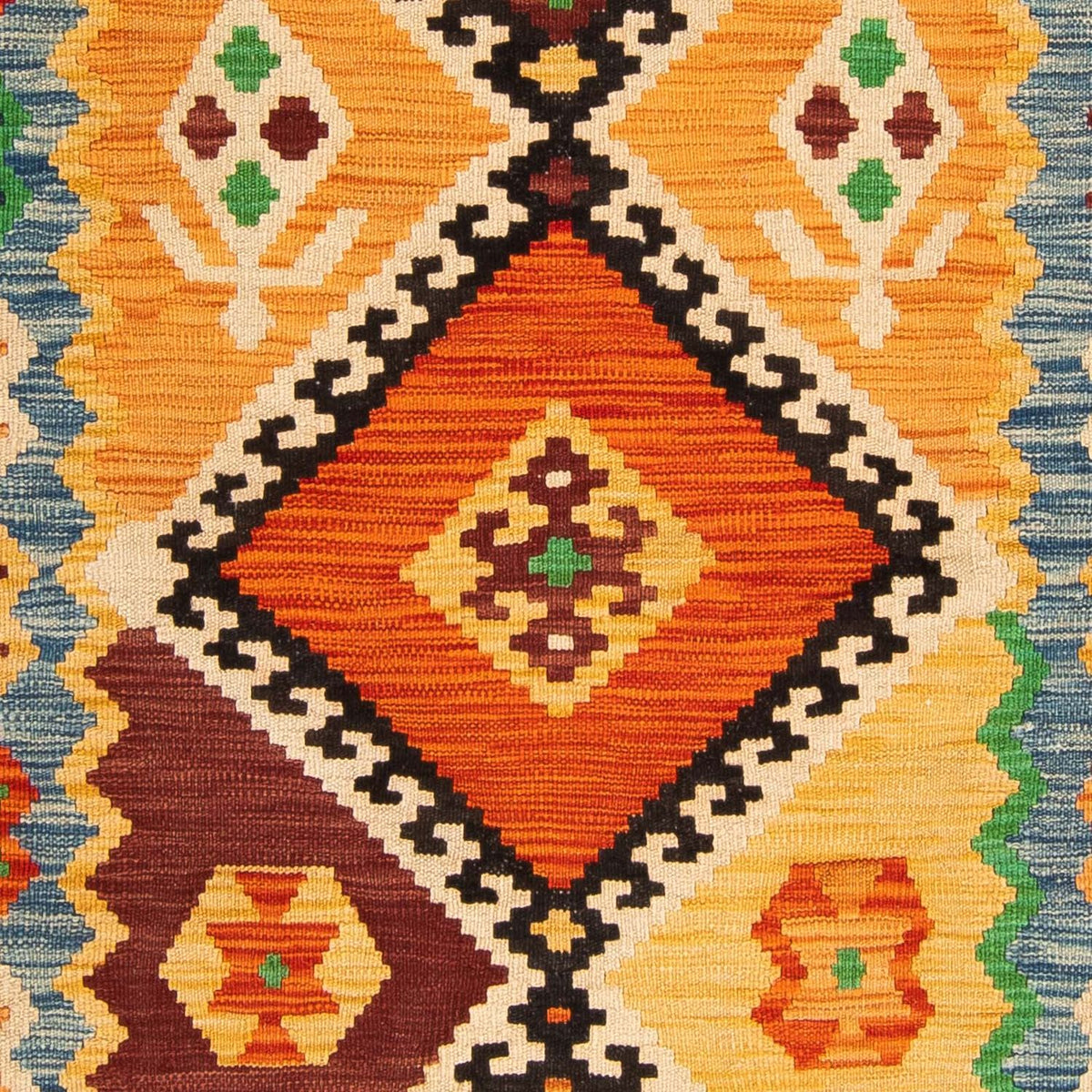 Kelim Carpet - Splash - 178 x 127 cm - flerfärgad