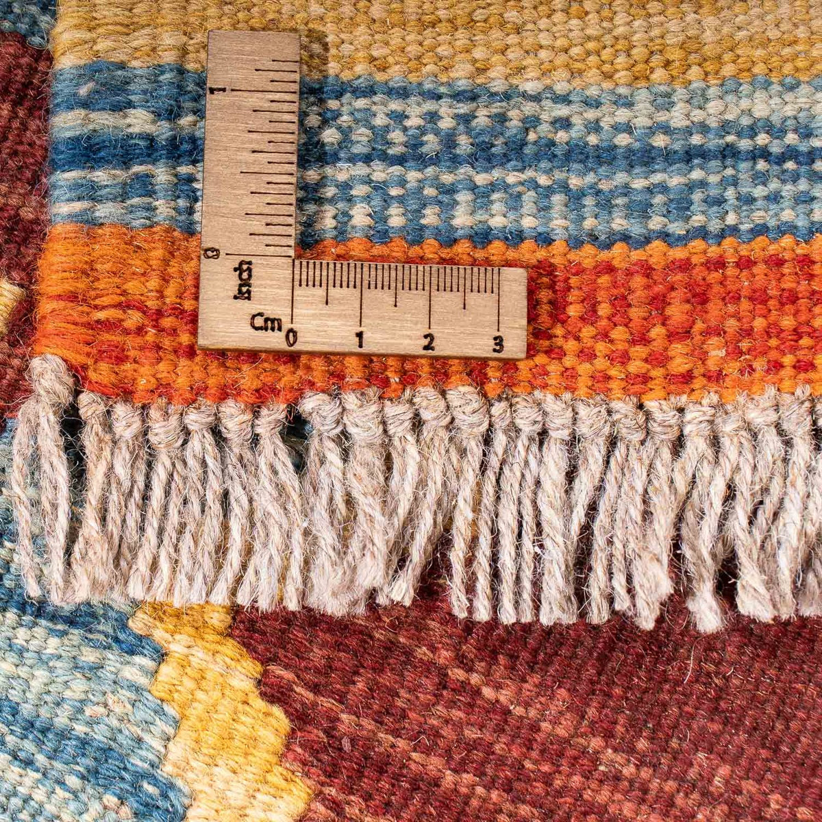 Kelim Carpet - Splash - 178 x 127 cm - flerfärgad