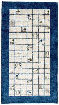 Gabbeh-matta - Indus - 162 x 92 cm - beige