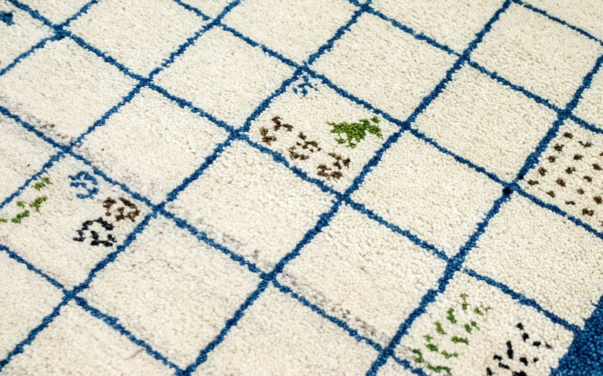 Gabbeh-matta - Indus - 162 x 92 cm - beige