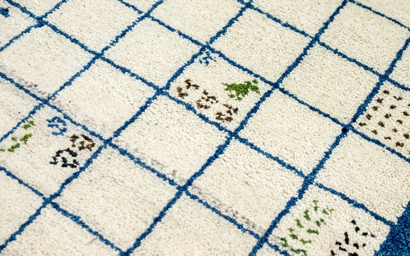 Gabbeh-matta - Indus - 162 x 92 cm - beige