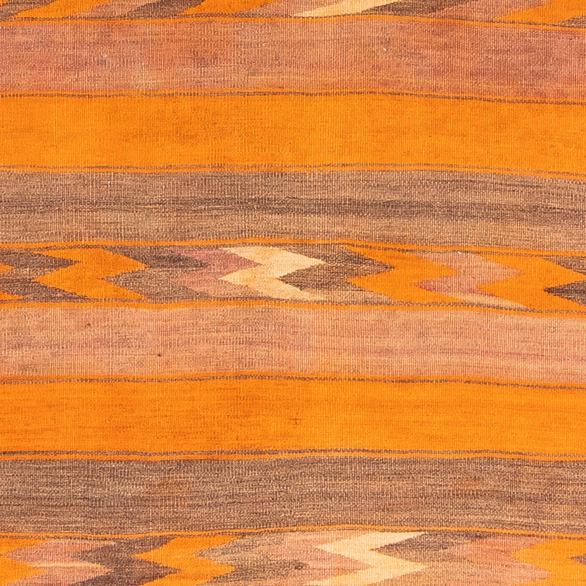 Kelim-matta - gammal - 275 x 160 cm - flerfärgad