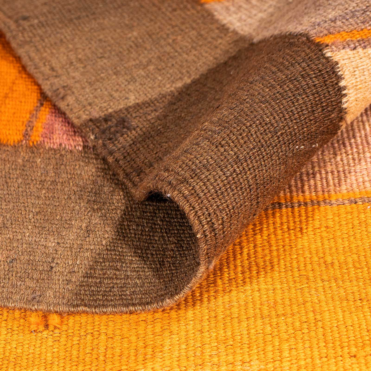 Kelim-matta - gammal - 275 x 160 cm - flerfärgad