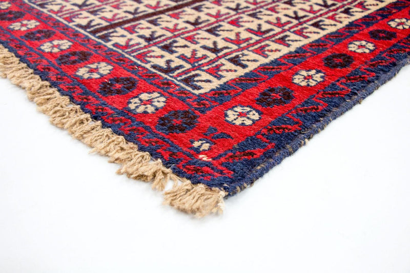 Baluch-matta - 130 x 75 cm - beige