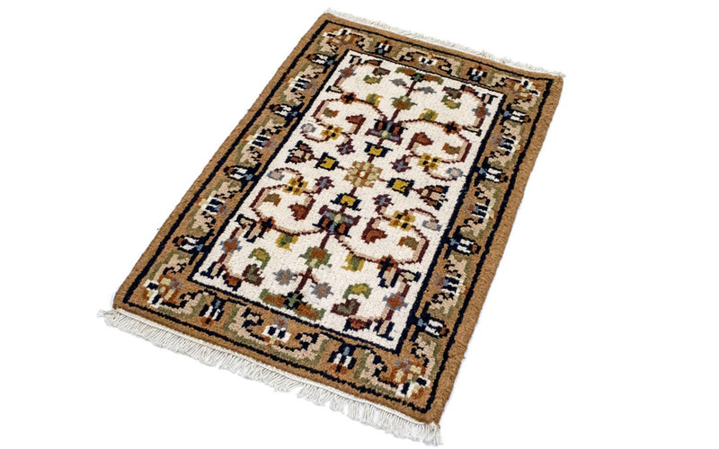 Oriental Carpet - 90 x 60 cm - beige