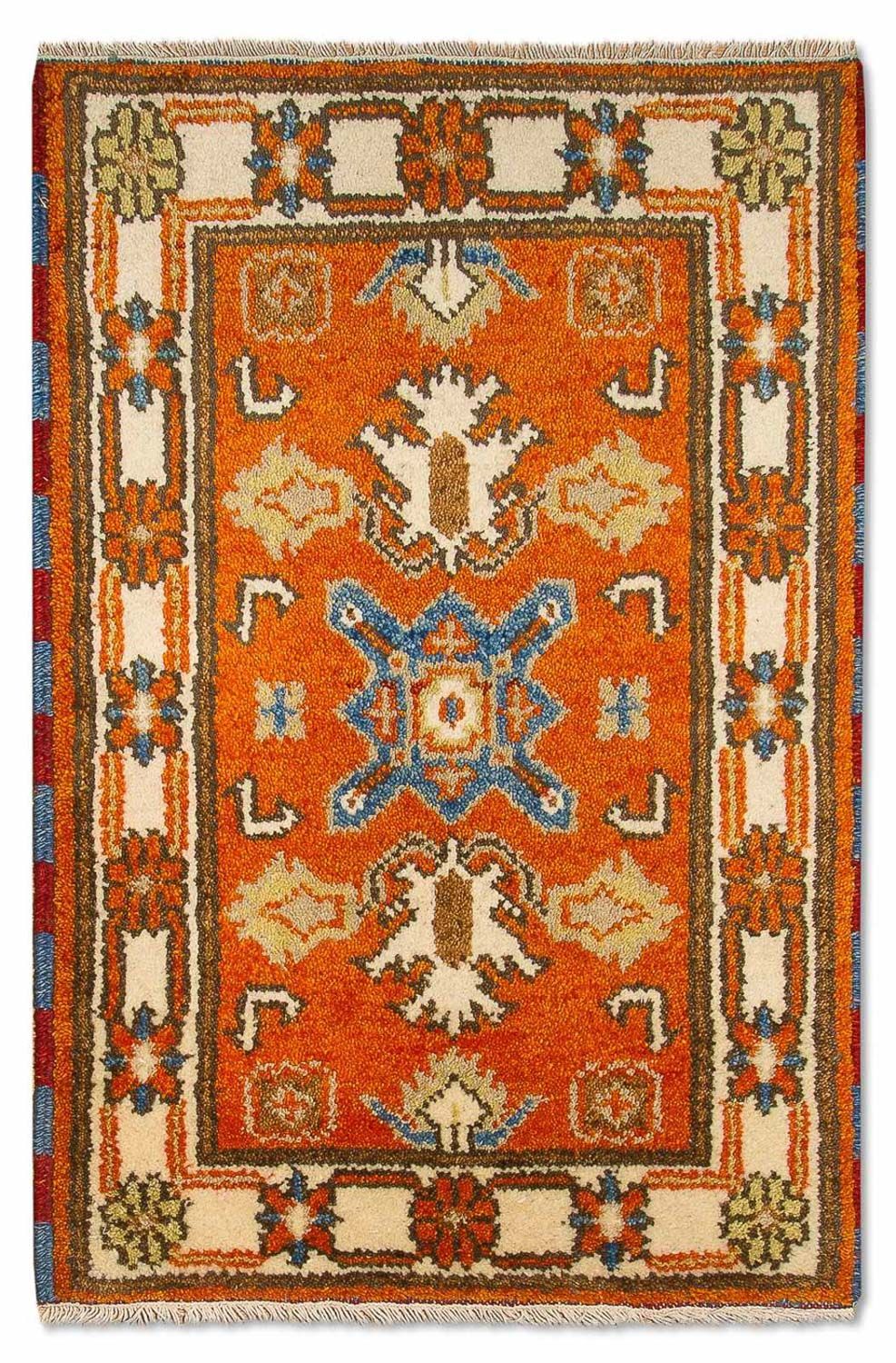 Oriental Carpet - 93 x 64 cm - orange