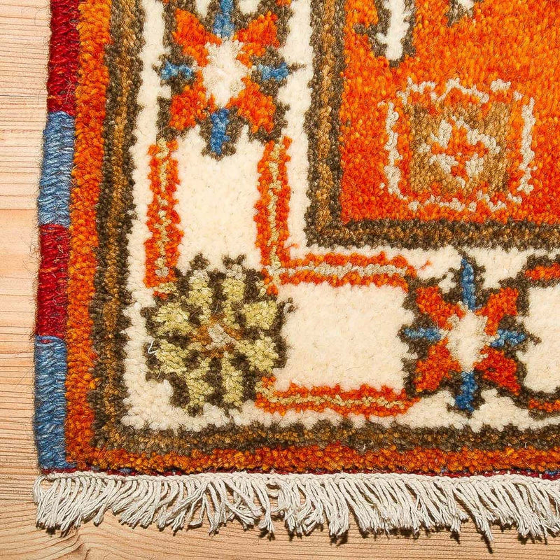 Oriental Carpet - 93 x 64 cm - orange