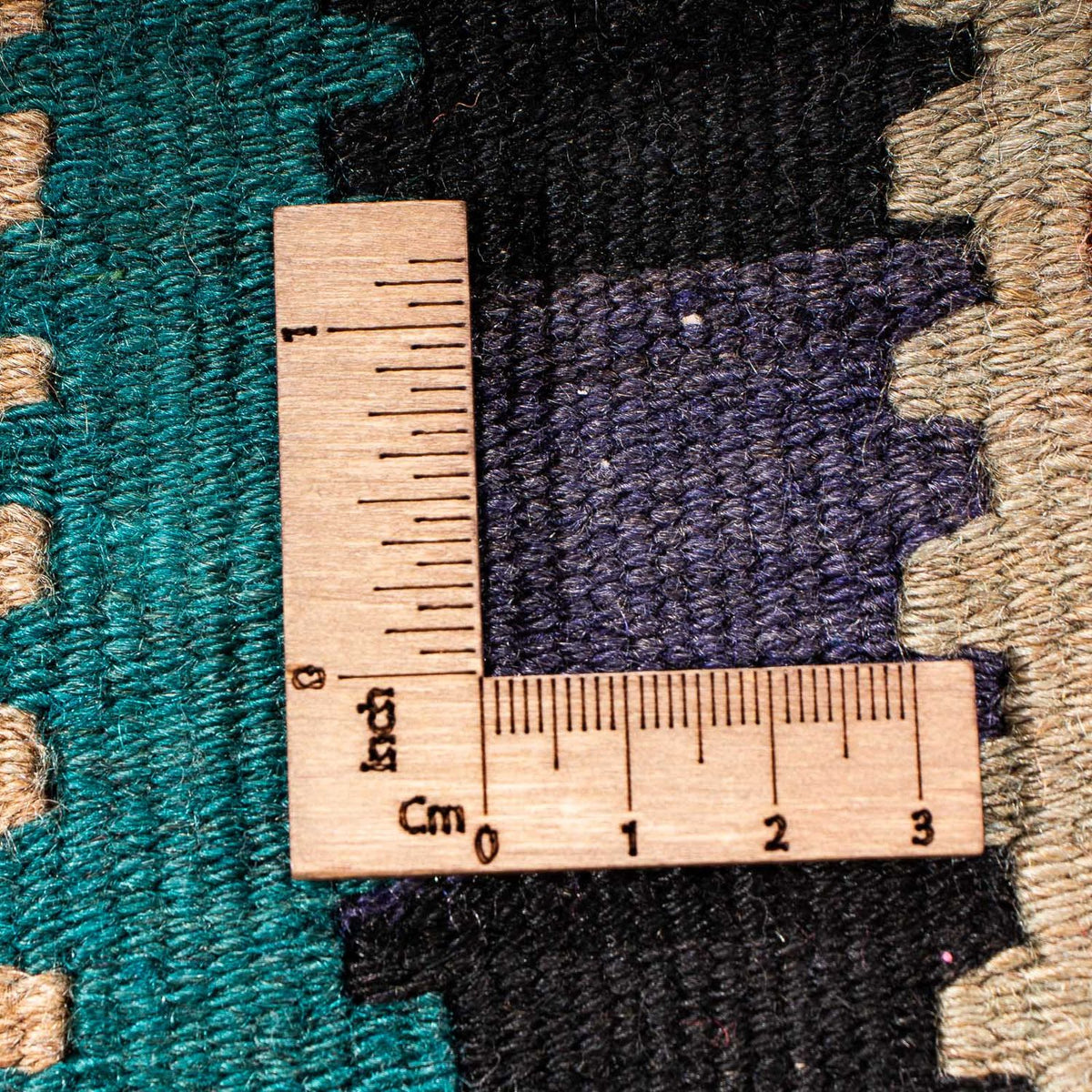 Runner Kelim-matta - gammal - 300 x 140 cm - flerfärgad