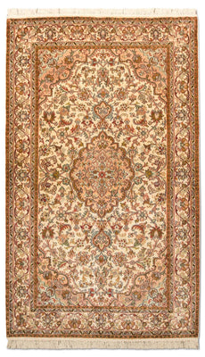 Sidenmatta - Kashmir Silk - 164 x 94 cm - beige