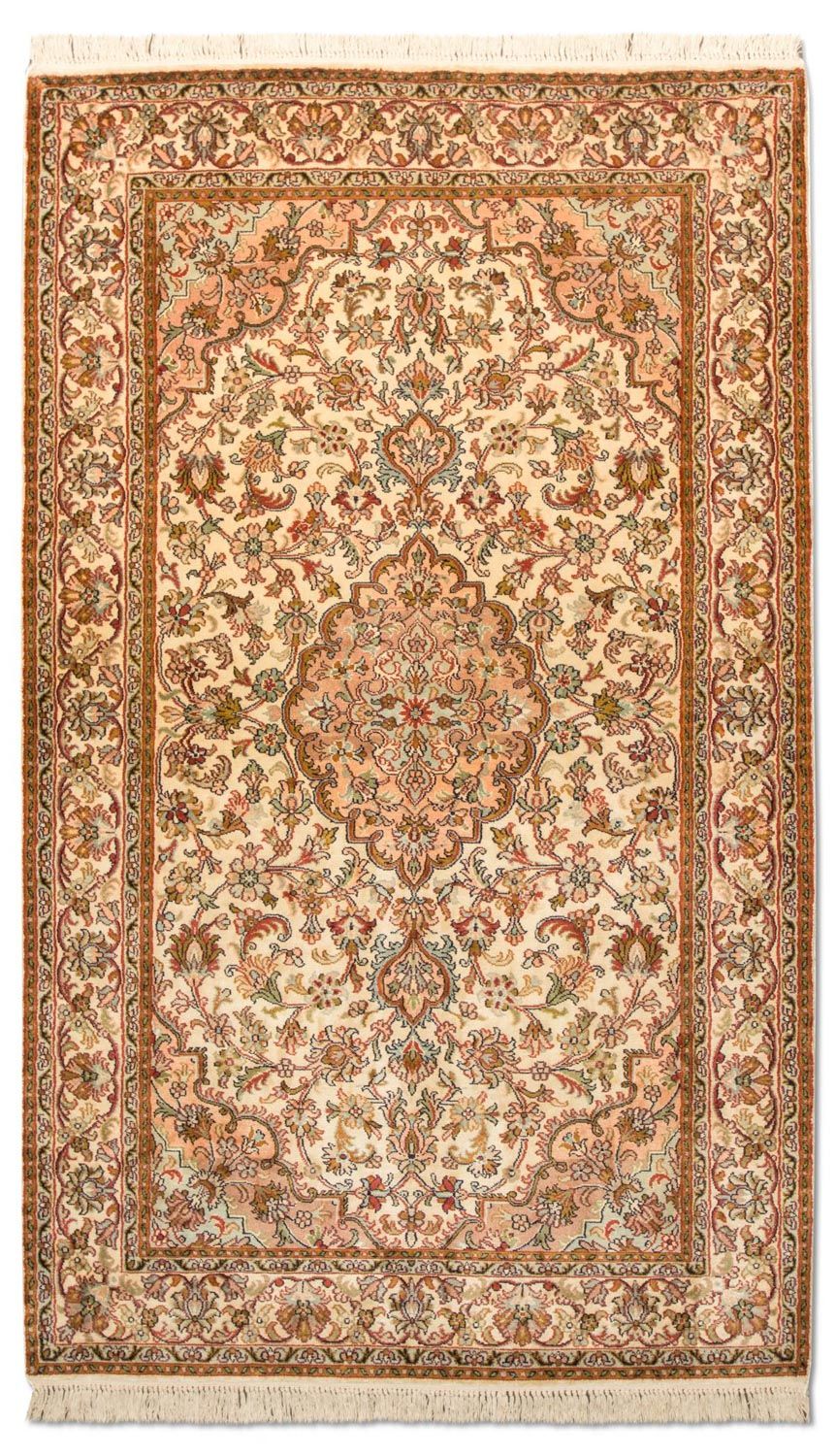 Sidenmatta - Kashmir Silk - 164 x 94 cm - beige