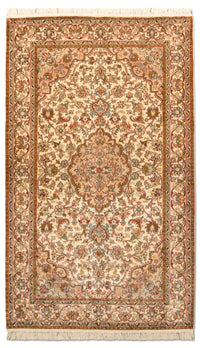 Sidenmatta - Kashmir Silk - 164 x 94 cm - beige