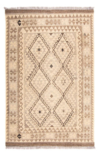 Kelim Carpet - Splash - 190 x 130 cm - beige