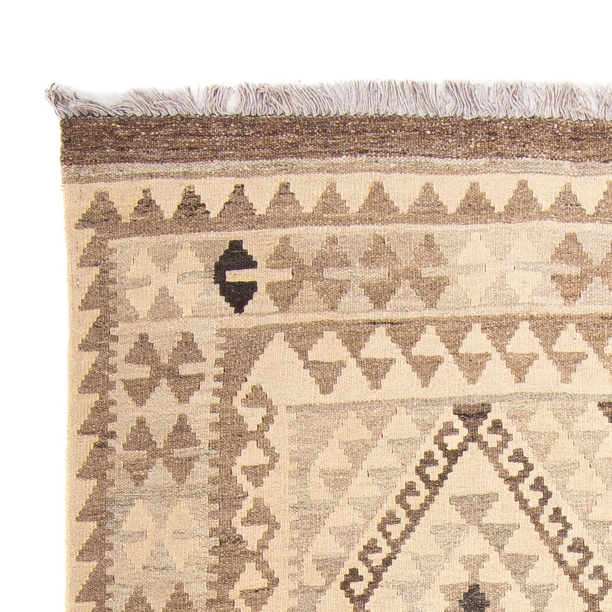 Kelim Carpet - Splash - 190 x 130 cm - beige