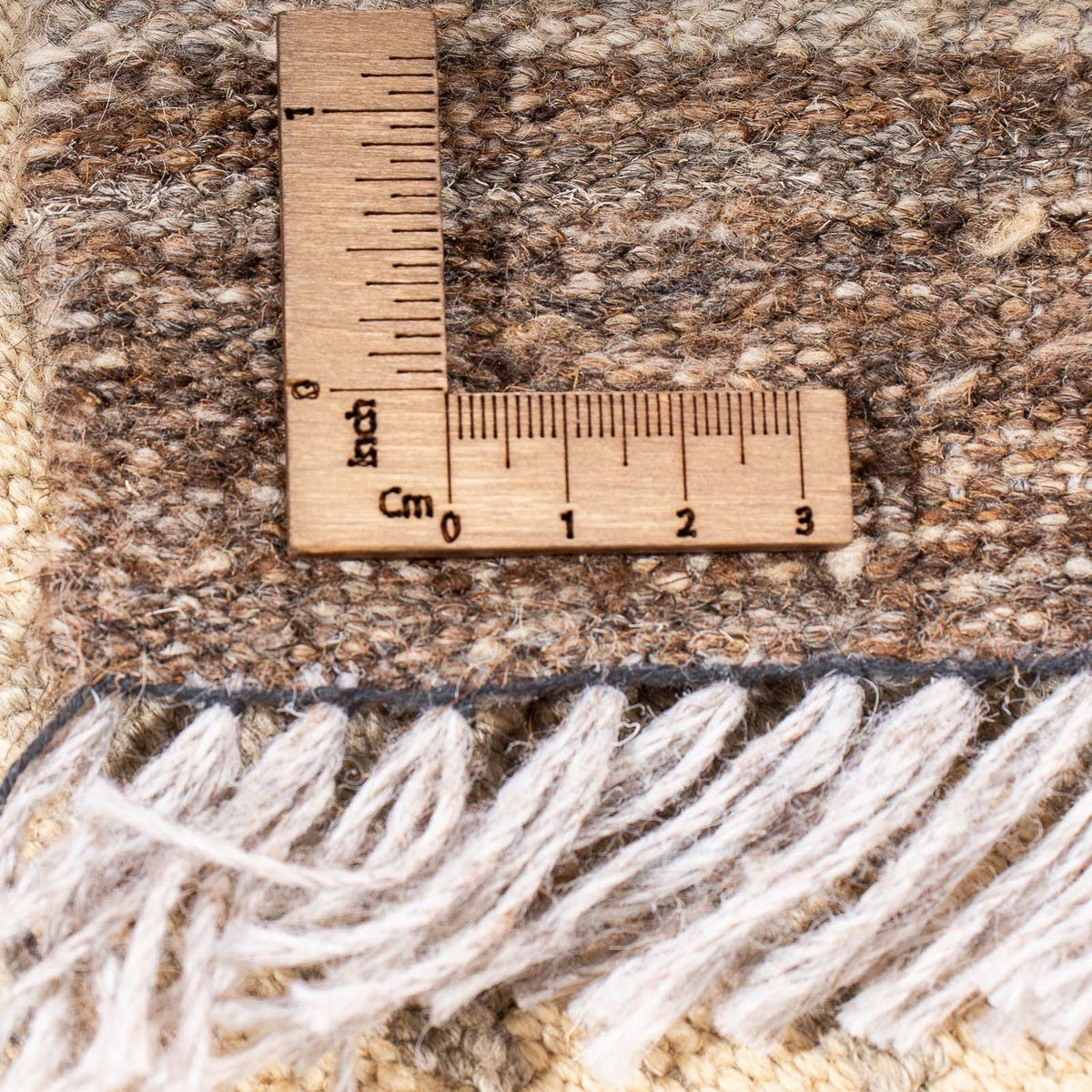 Kelim Carpet - Splash - 190 x 130 cm - beige