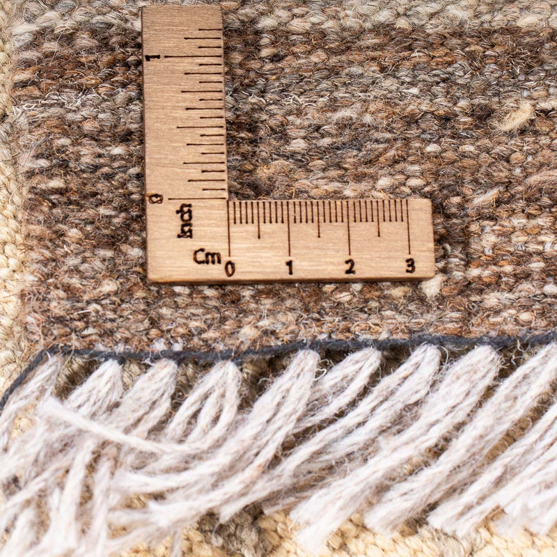 Kelim Carpet - Splash - 190 x 130 cm - beige