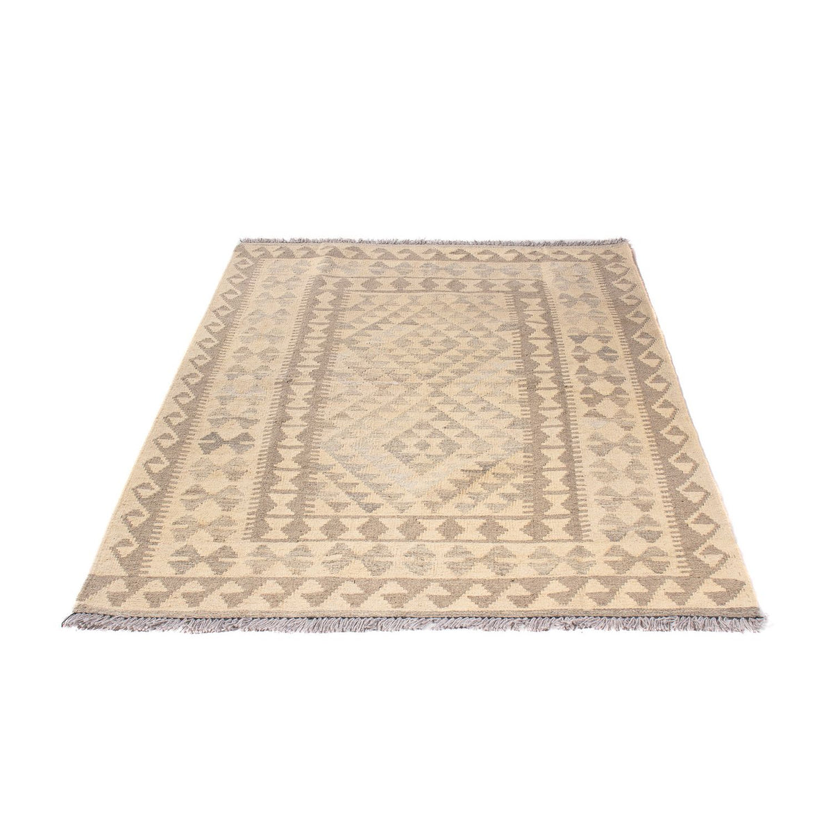 Kelim Carpet - Splash - 182 x 115 cm - beige