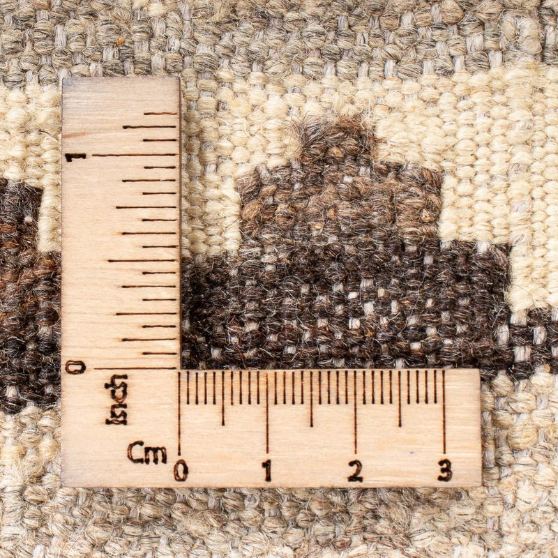 Kelim Carpet - Splash - 196 x 134 cm - natur