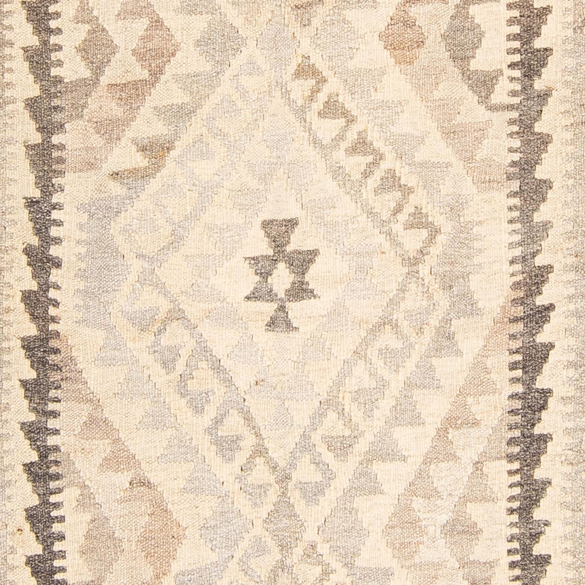 Kelim Carpet - Splash - 203 x 121 cm - beige