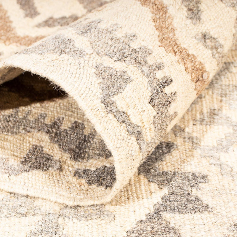 Kelim Carpet - Splash - 203 x 121 cm - beige