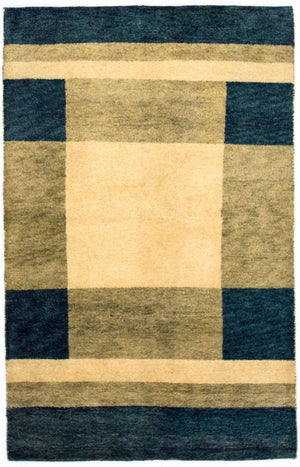 Gabbeh-matta - Indus - 165 x 113 cm - flerfärgad