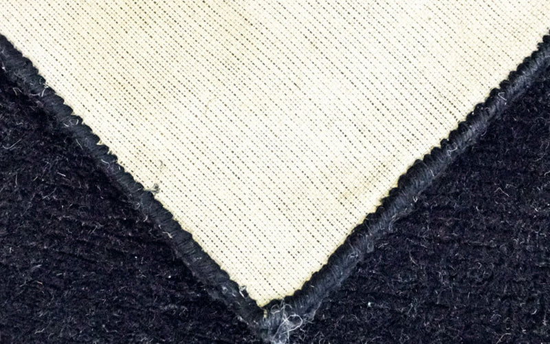 Ullmatta - 120 x 75 cm - blå