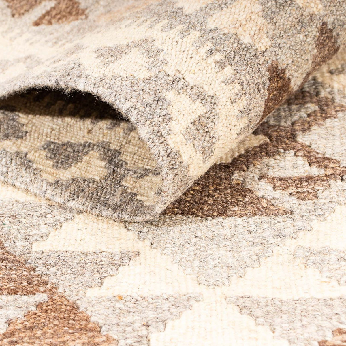 Kelim Carpet - Splash - 175 x 127 cm - beige