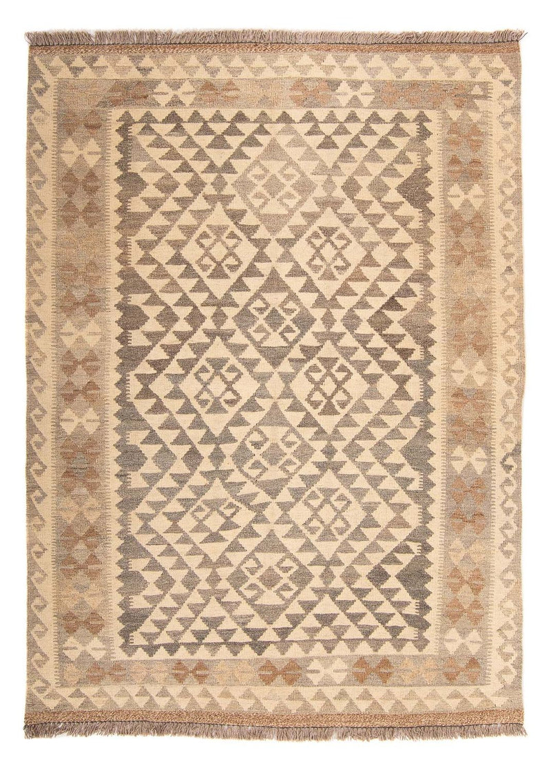 Kelim Carpet - Splash - 174 x 127 cm - ljusbrun