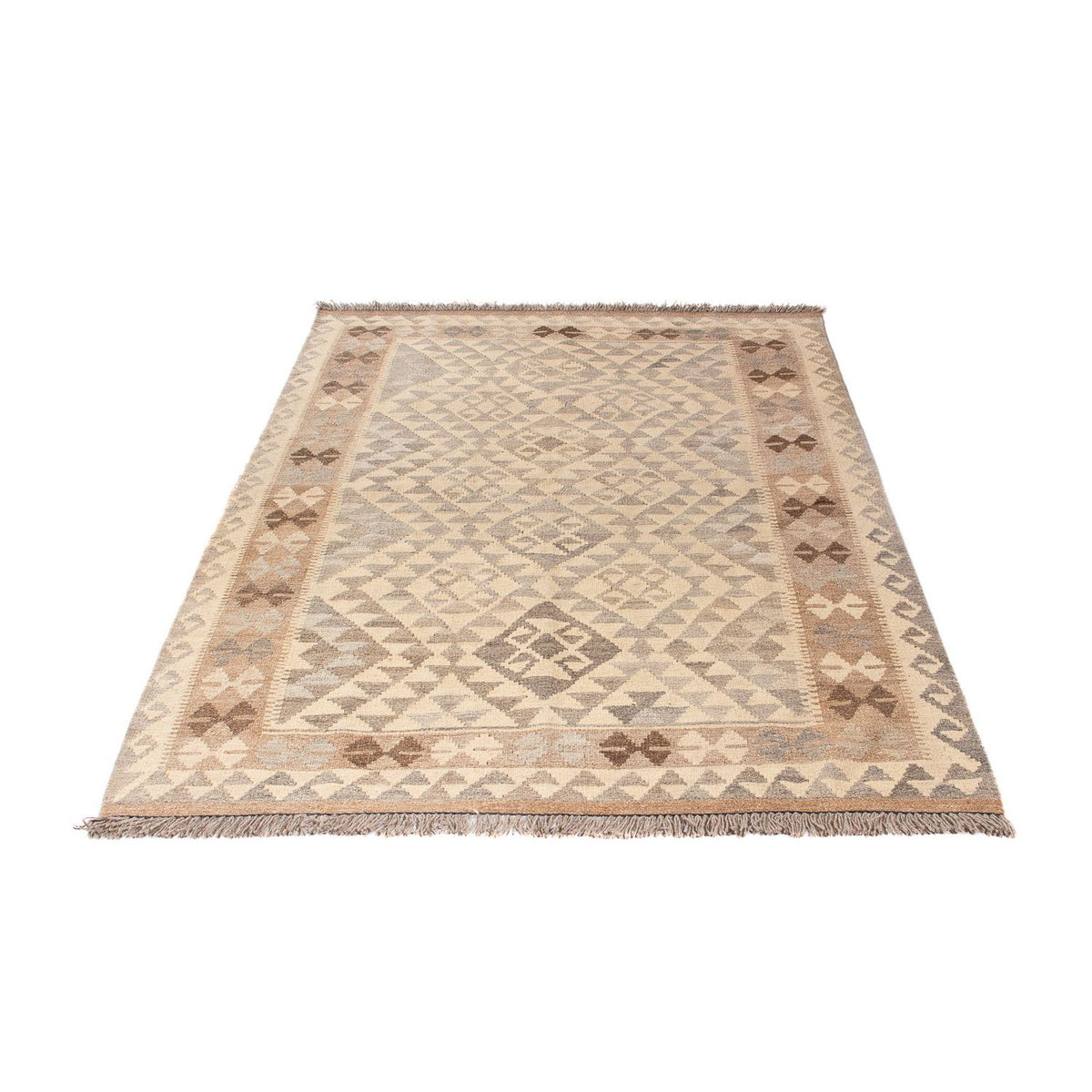 Kelim Carpet - Splash - 173 x 125 cm - beige
