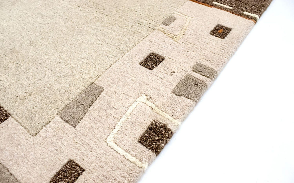 Nepal mattan - 180 x 125 cm - beige