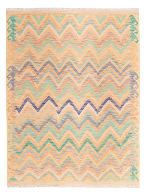 Kelim Carpet - Splash - 203 x 152 cm - flerfärgad