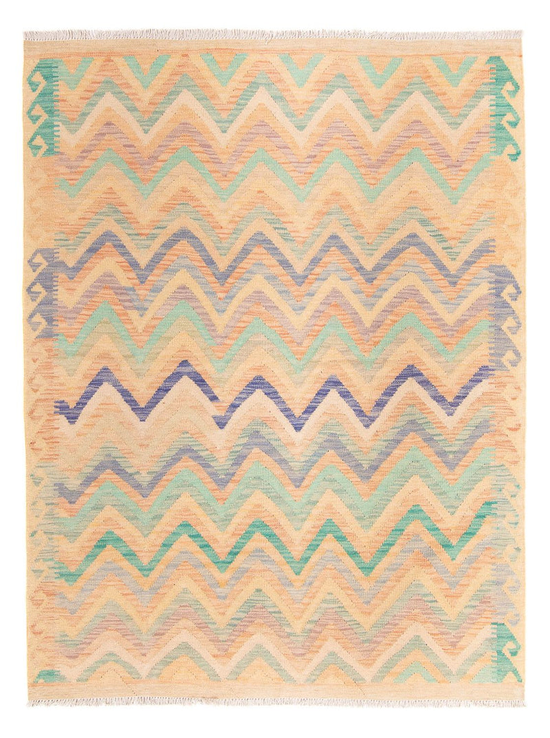 Kelim Carpet - Splash - 203 x 152 cm - flerfärgad