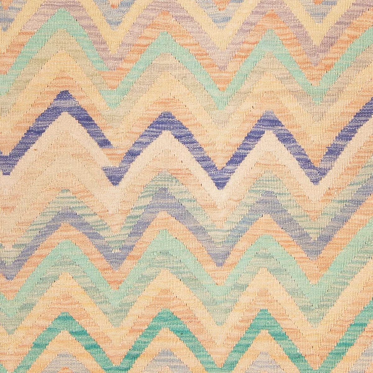 Kelim Carpet - Splash - 203 x 152 cm - flerfärgad