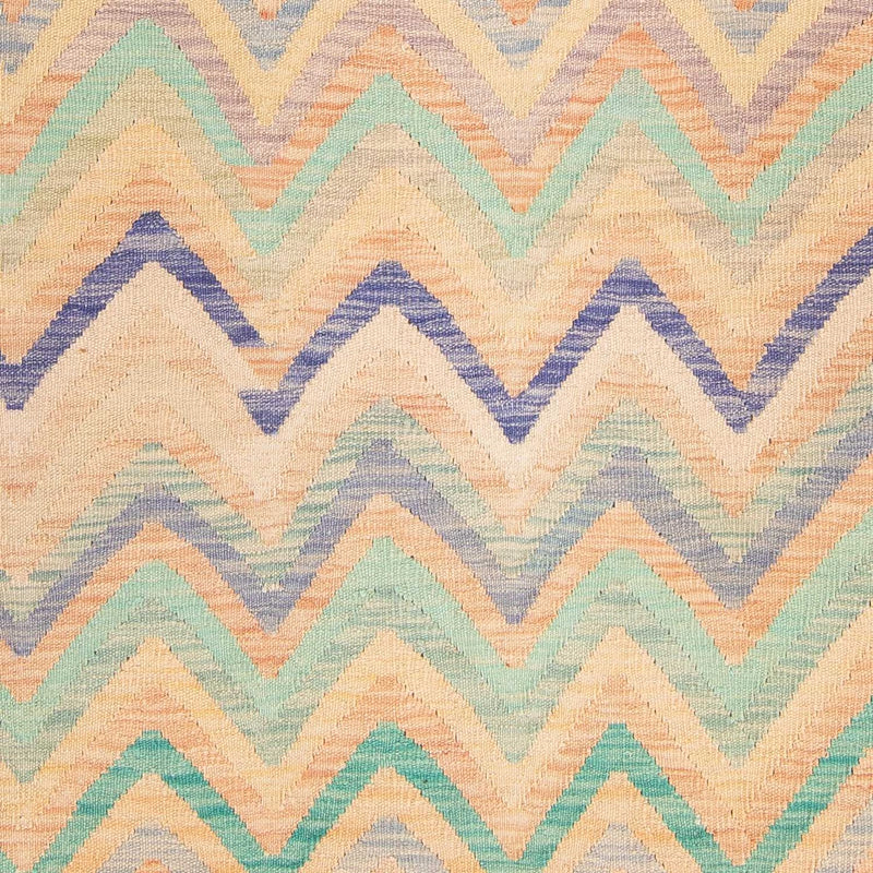 Kelim Carpet - Splash - 203 x 152 cm - flerfärgad