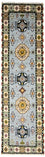 Runner Oriental Carpet - 300 x 82 cm - ljusblå