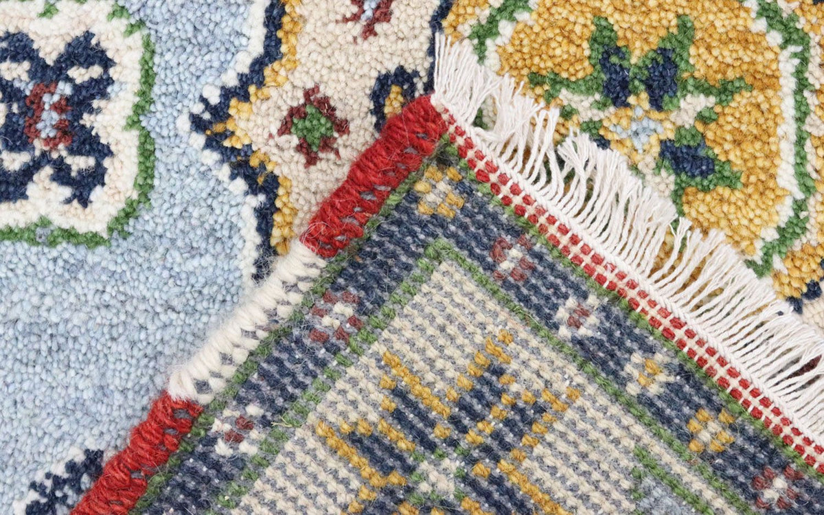 Runner Oriental Carpet - 300 x 82 cm - ljusblå