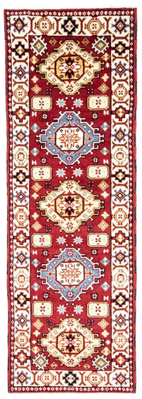 Runner Oriental Carpet - 250 x 85 cm - röd
