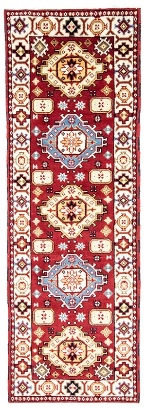 Runner Oriental Carpet - 250 x 85 cm - röd