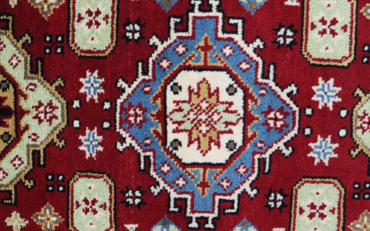 Runner Oriental Carpet - 250 x 85 cm - röd