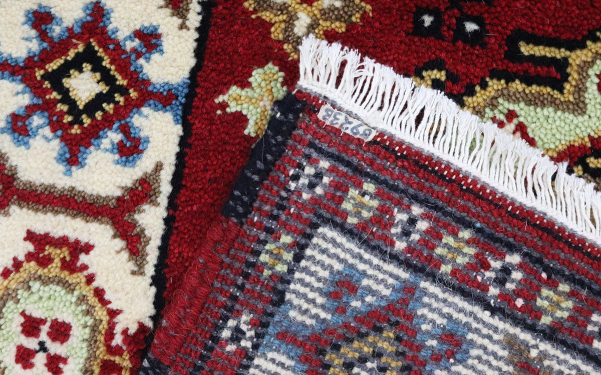 Runner Oriental Carpet - 250 x 85 cm - röd