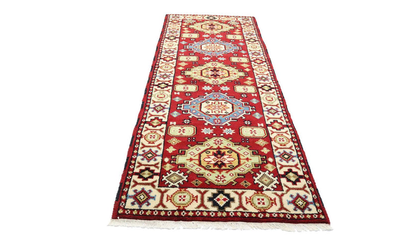 Runner Oriental Carpet - 250 x 85 cm - röd