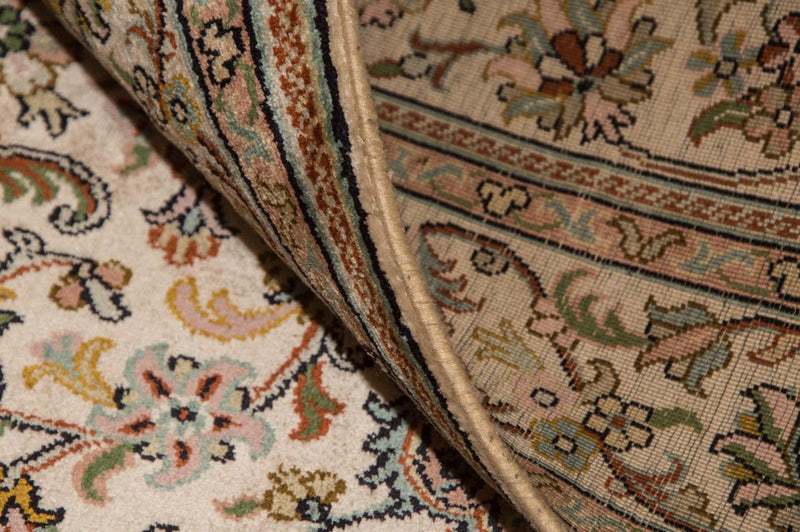 Sidenmatta - Kashmir Silk - 148 x 93 cm - beige